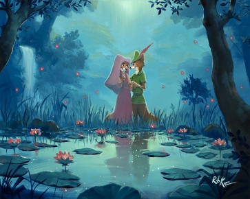 Moonlight Proposal by Rob Kaz