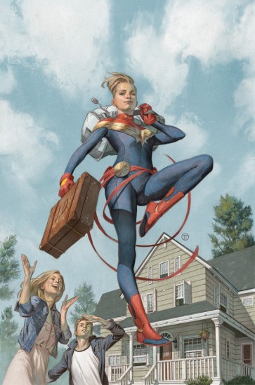 Captain Marvel #1 by Julian Totino