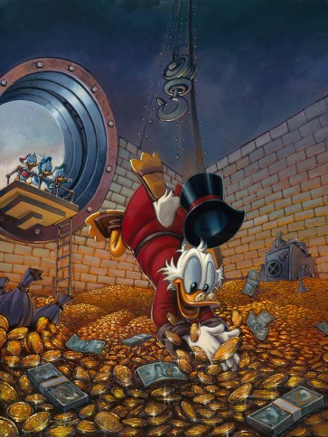 Diving Into Gold by Rodel Gonzalez
