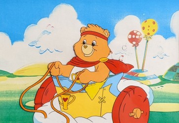 Care Bears OPC: Champ Bear in Chariot (17295)