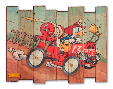 Disney Vintage Classics: Fire Chief Donald by Trevor Carlton