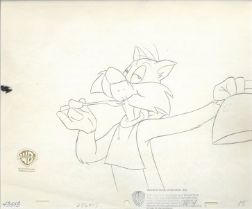 Heinz Spaghetti Commercial OPD: Sylvester Eating (17358)