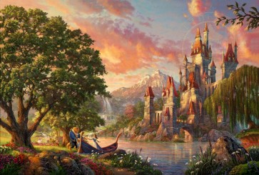 Beauty And The Beast II by ThomasKinkade Studios