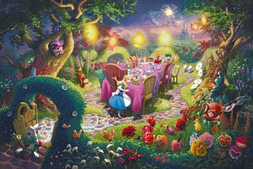 Mad Hatter's Tea Party by Thomas Kinkade Studios