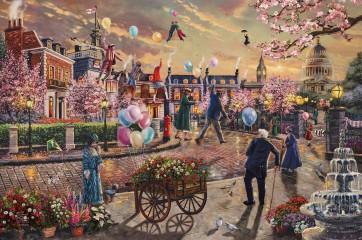 Mary Poppins Returns by Thomas Kinkade Studios