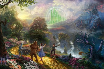 Dorothy Discovers The Emerald City by Thomas Kinkade Studios
