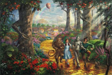Follow The Yellow Brick Road by Thomas Kinkade Studios