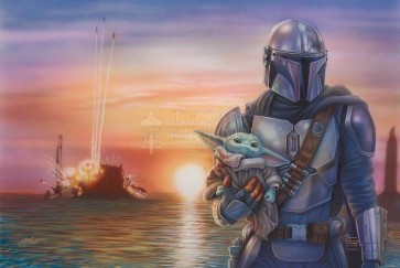 The Mandalorian - A New Direction by Thomas Kinkade Studios