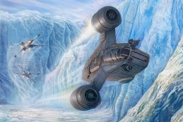 The Mandalorian - Cold Pursuit by Thomas Kinkade Studios