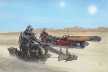 The Mandalorian - The Marshal by Thomas Kinkade Studios