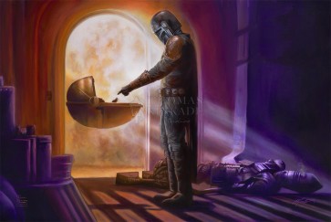 The Mandalorian - Turning Point by Thomas Kinkade Studios