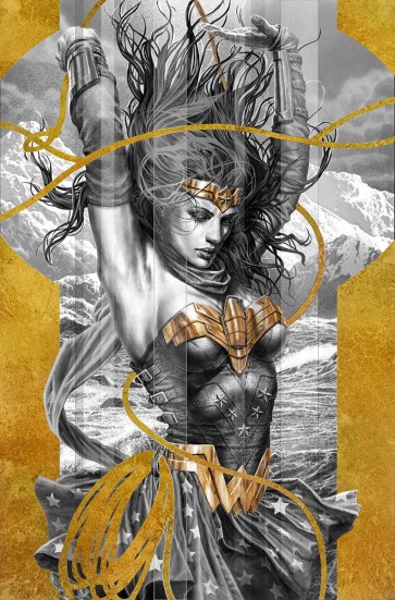 Wonder Woman Black and Gold by Lee Bermejo (Artist Proof)