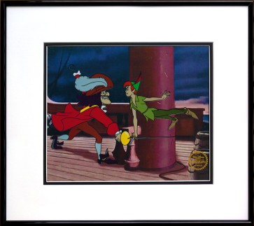 Peter Pan and Hook (Unsigned)