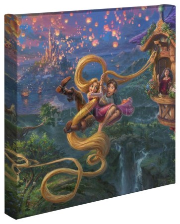 Kinkade Disney Minis: Tangled Up In Love