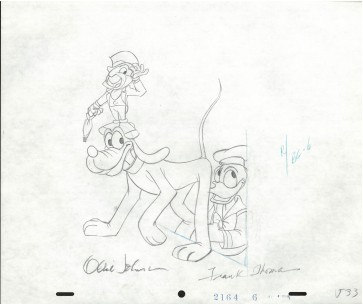 Eastern Airlines Commercial OPD: Jiminy Cricket, Pluto & Donald Duck (17818)