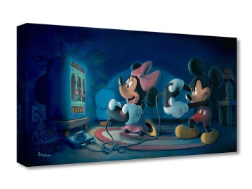 Treasures on Canvas: Game Night by Rob Kaz