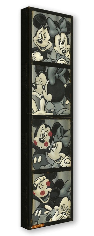 Treasures on Canvas: Photo Booth Kiss by Trevor Carlton