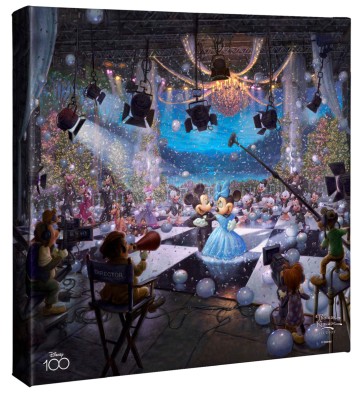 Kinkade Disney Minis: Disney 100th Celebration by Thomas Kinkade Studios