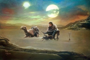 Obi-Wan Kenobi - Returning to His Past by Thomas Kinkade Studios
