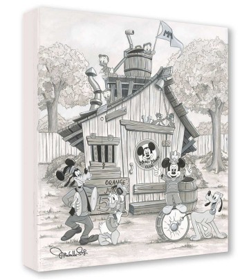 Treasures on Canvas: Mickey Mouse Clubhouse by Michelle St. Laurent