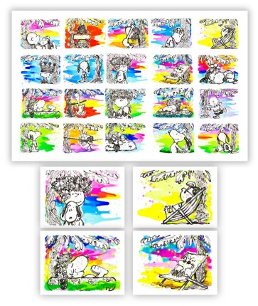 The Palms Suite: Series of Five by Tom Everhart (Regular)