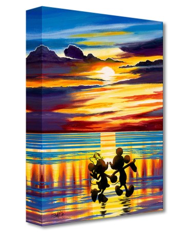 Treasures on Canvas: Sunset Stroll by Stephen Fishwick