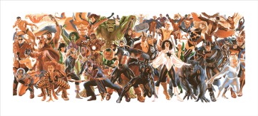 Avengers 60th Anniversary by Alex Ross (Lithograph)