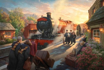 Harry Potter Hogwarts Express by Thomas Kinkade Studios