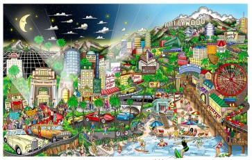 The Splendor That's Hollywood II by Charles Fazzino (Deluxe)