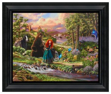 Thomas Kinkade Brushstroke Vignette: Brave