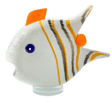 Borowski Angelfish Med, White (24-15-85)