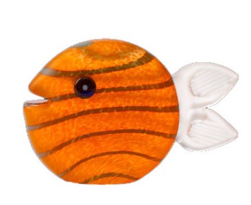 Borowski Snippy, Fish, Orange (24-16-11)
