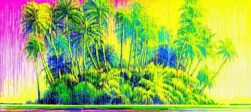 Hide and Seek Suite: Peacock by Tom Everhart