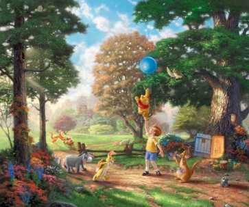 Disney Winnie the Pooh II by Thomas Kinkade Studios