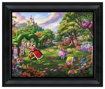 Thomas Kinkade Brushstroke Vignette: Queen of Hearts