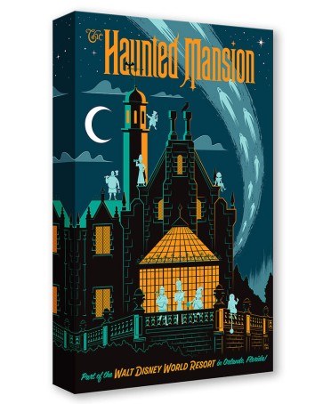 Treasures on Canvas:&nbsp;Magic Kingdom's Haunted Mansion by Eric Tan