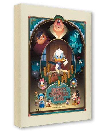 Treasures on Canvas:&nbsp;Mickey's Christmas Carol by Jerrod Maruyama