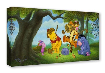 Treasures on Canvas:&nbsp;Pooh Over Par by Tim Rogerson