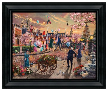 Thomas Kinkade Brushstroke Vignette: Mary Poppins Returns