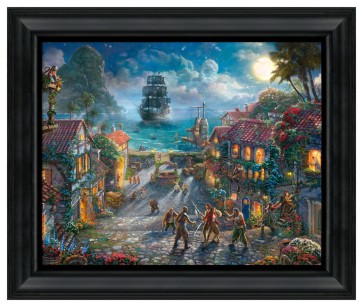 Thomas Kinkade Brushstroke Vignette: Pirates of the Caribbean