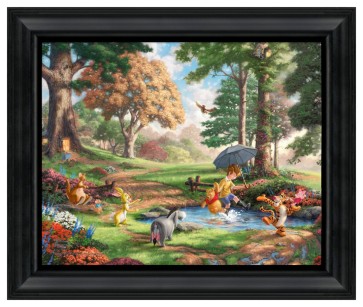 Thomas Kinkade Brushstroke Vignette: Winnie the Pooh I