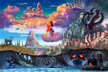 Hercules by Thomas Kinkade Studios