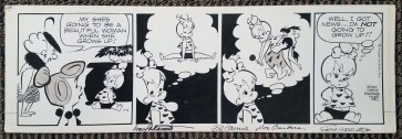 The Flintstones Daily Comic Strip 11/8/1966 (18699)