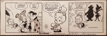 The Flintstones Daily Comic Strip 4/2/1964 (18704)