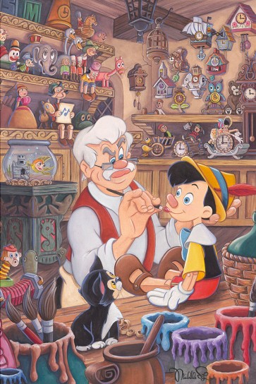 Geppetto's Workshop by Michelle St.Laurent