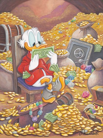 Scrooge's Happy Place by Michelle St. Laurent