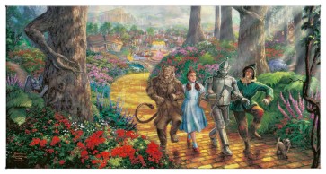 Follow the Yellow Brick Road by Thomas Kinkade (16" x 31")