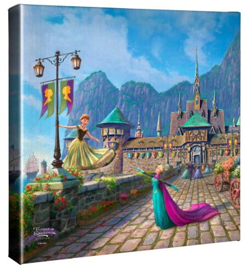 Kinkade Disney Minis: Frozen Celebration in Arendelle