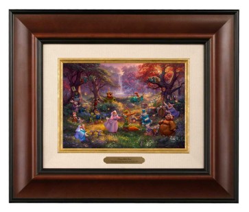 Kinkade Disney Brushworks: Robin Hood (Classic Burl Frame)