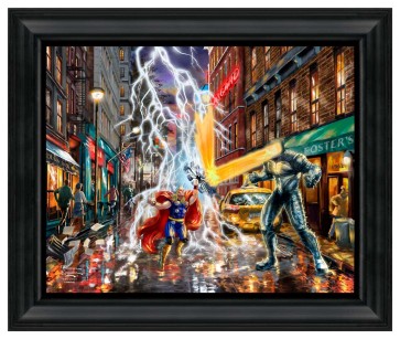 Thomas Kinkade Brushstroke Vignette: Thor